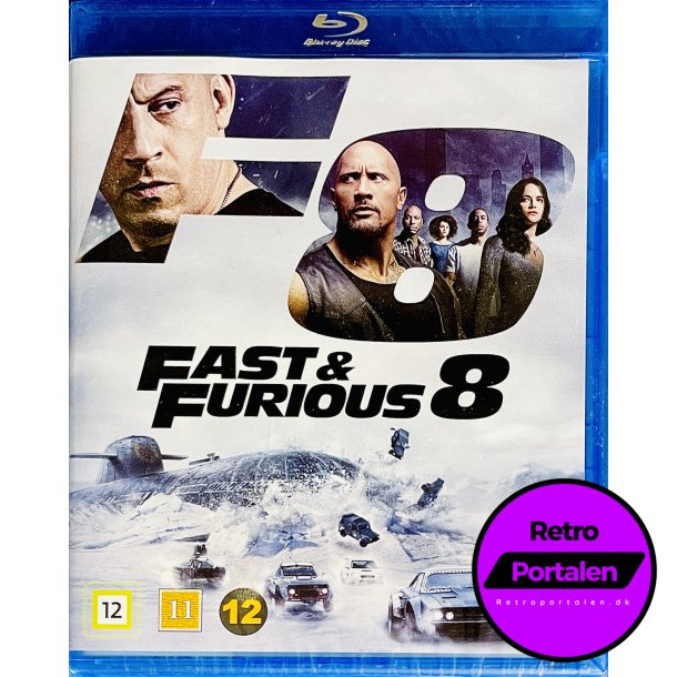 Fast &amp; Furious 8 (NY) (Blu-Ray)