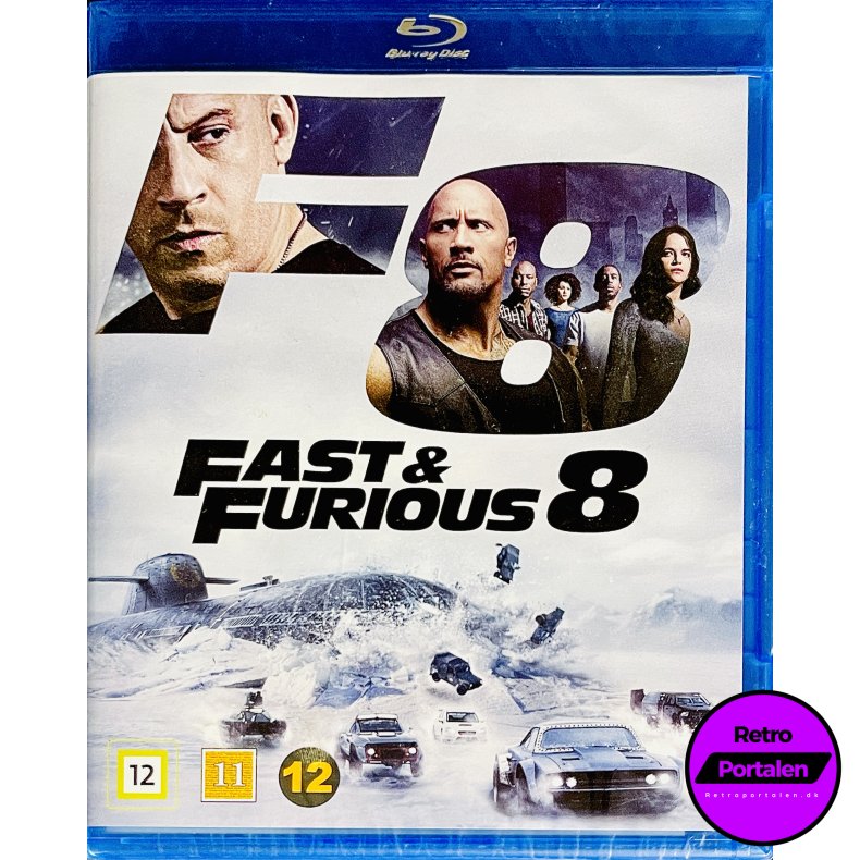 Fast &amp; Furious 8 (NY) (Blu-Ray)