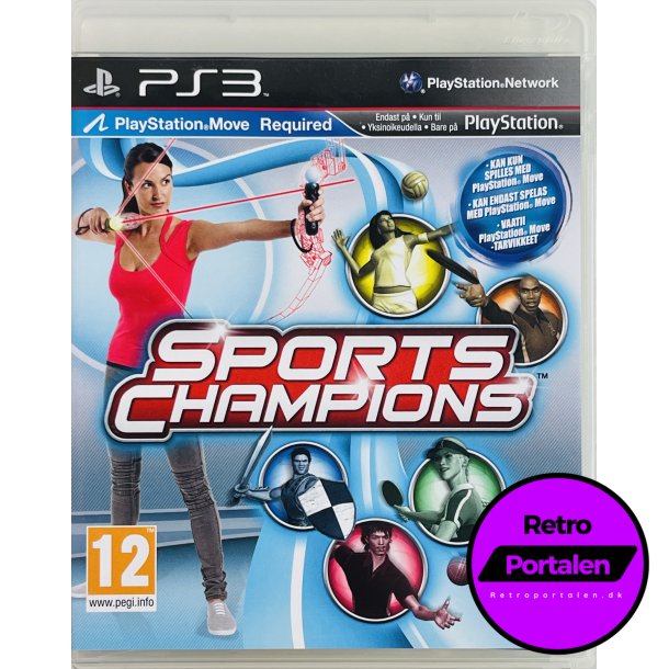 Sports Champions (Krver Playstation Move Controller &amp; Kamera) (PS3)