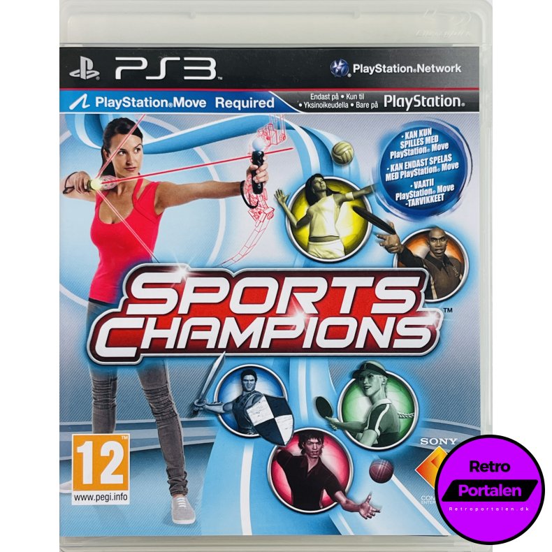 Sports Champions (Kr�ver Playstation Move Controller &amp; Kamera) (PS3)
