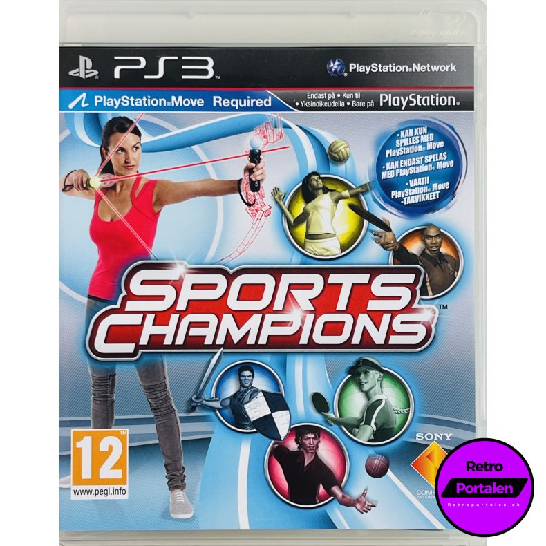 Sports Champions (Krver Playstation Move Controller &amp; Kamera) (PS3)
