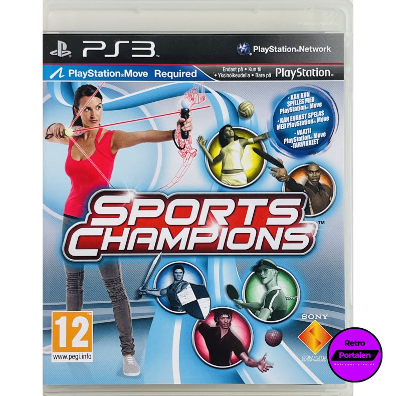Sports Champions (Kr�ver Playstation Move Controller &amp; Kamera) (PS3)