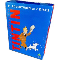 Herge The Adventures Of Tintin (21 Adventures On 7 Discs) (DVD)
