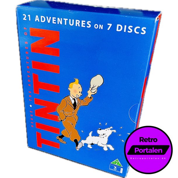 Herge The Adventures Of Tintin (21 Adventures On 7 Discs) (DVD)