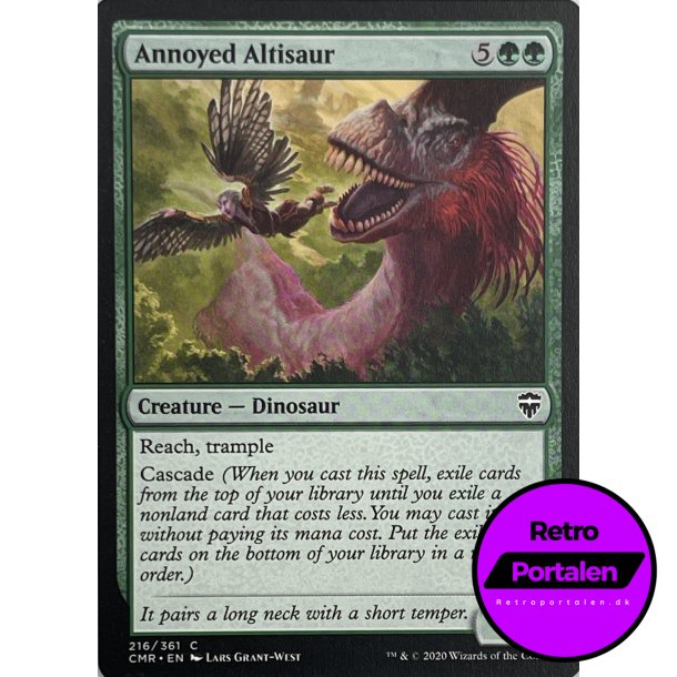 Annoyed Altisaur