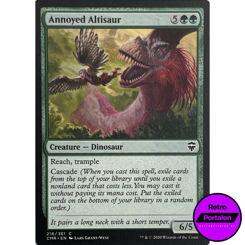 Annoyed Altisaur