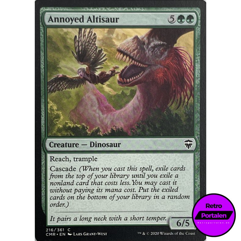 Annoyed Altisaur