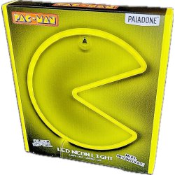 Pac Man Wall Mountable LED Neon Light (NY) (5056577726589)