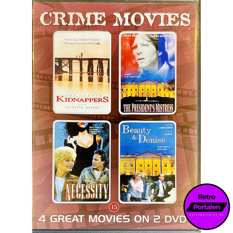Crime Movies (The Little Kidnappers/The President�s Mistress/Necessity/Beauty And Denise) (DVD)