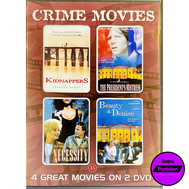 Crime Movies (The Little Kidnappers/The Presidents Mistress/Necessity/Beauty And Denise) (DVD)