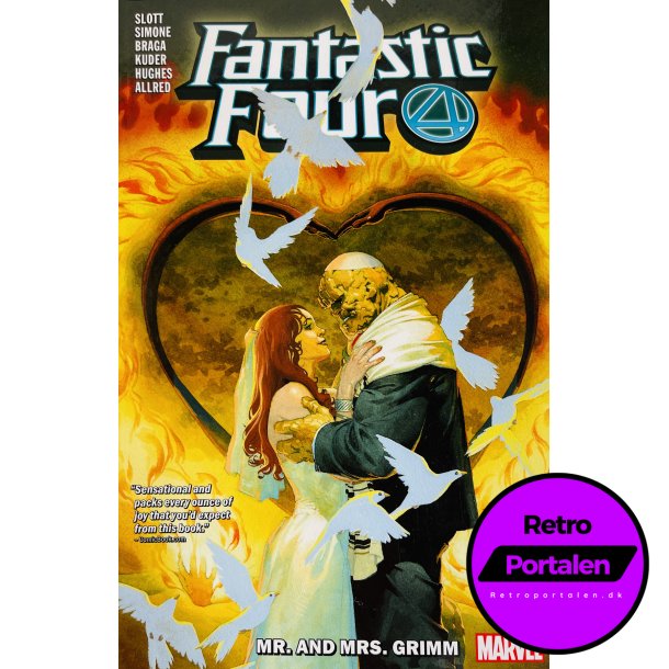 Fantastic Four: Mr. And Mrs. Grimm (Engelsk) (Marvel)