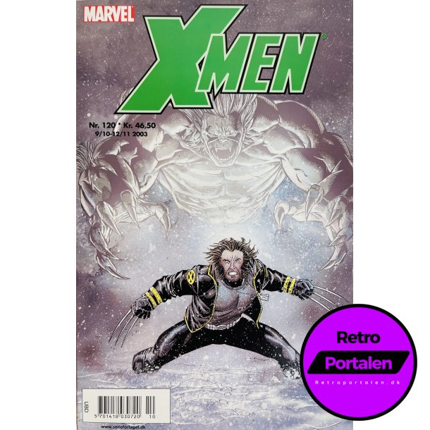 X-Men Nr. 120 (Dansk) (Marvel)