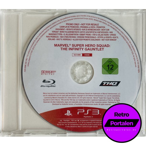 Marvel Super Hero Squad: The Infinity Gauntlet (Promo) (PS3)