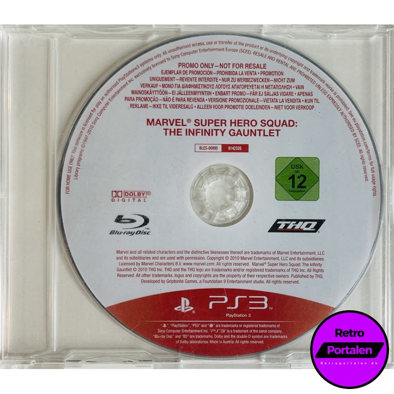 Marvel Super Hero Squad: The Infinity Gauntlet (Promo) (PS3)