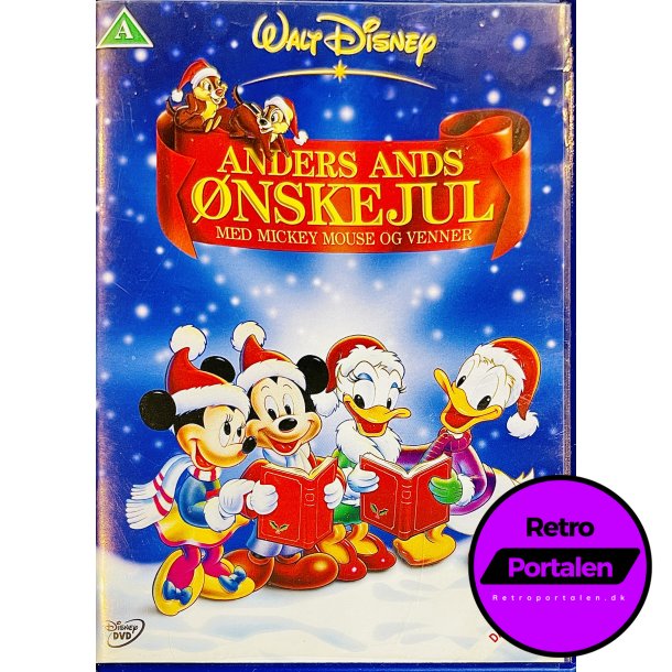 Anders Ands nskejul Med Mickey Mouse Og Venner (DVD)