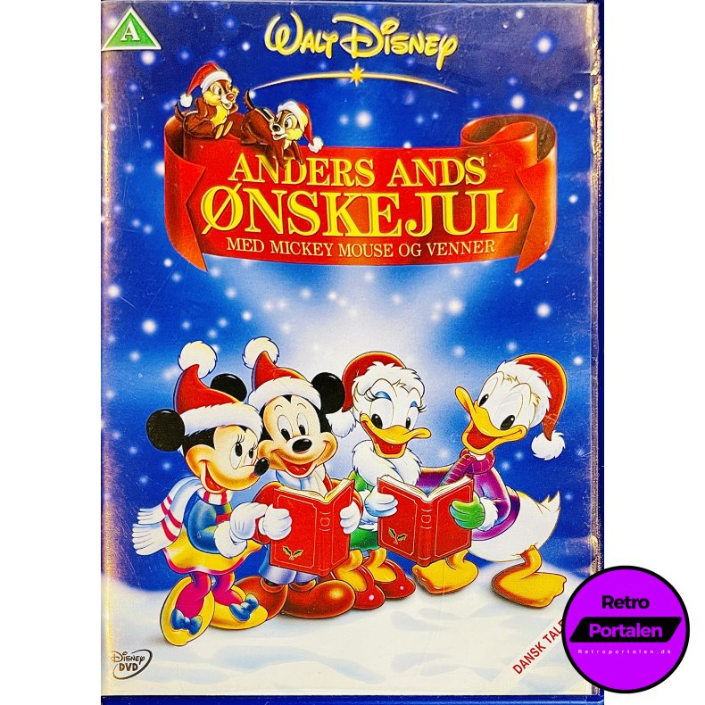 Anders Ands nskejul Med Mickey Mouse Og Venner (DVD)