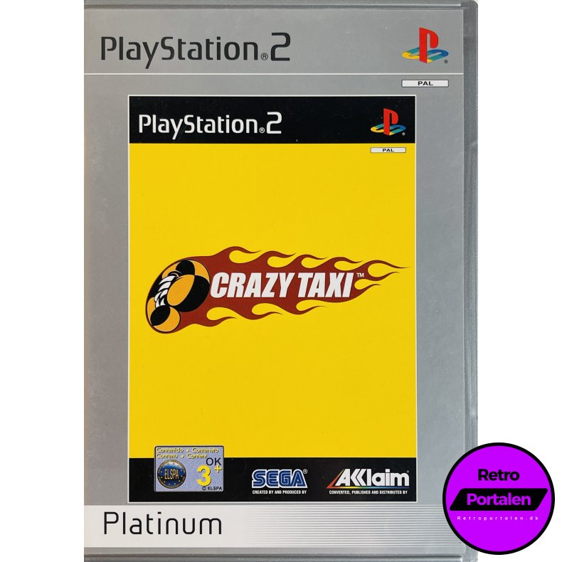 Crazy Taxi (Platinum) (PS2)