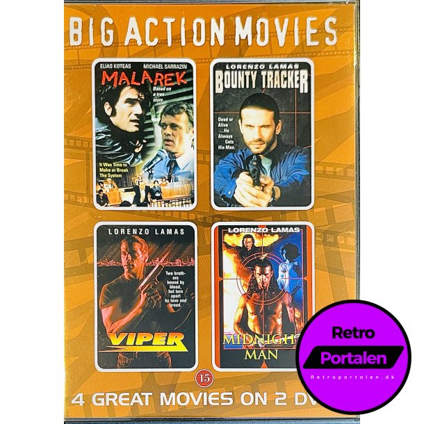 Malarek + Bounty Tracker + Viper + Midnight Man (4 Film) (2 Disc) (DVD)