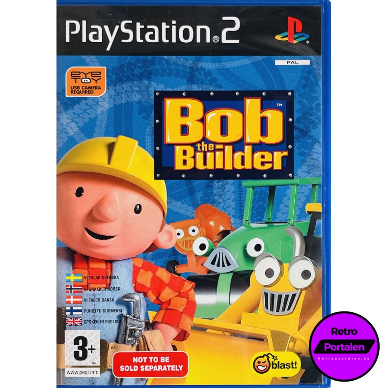 Bob The Builder (Krver Eye Toy Kamera) (PS2)