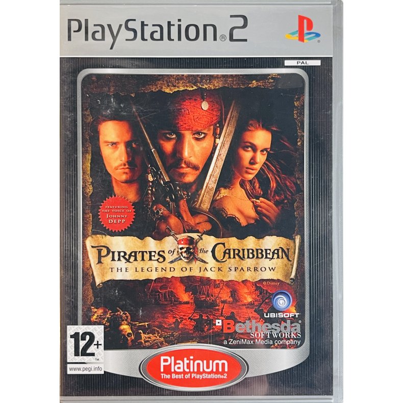 Pirates Of The Caribbean - The Legend Of Jack Sparrow (Platinum) (PS2)