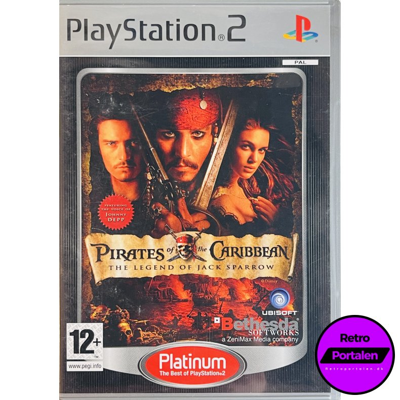 Pirates Of The Caribbean - The Legend Of Jack Sparrow (Platinum) (PS2)