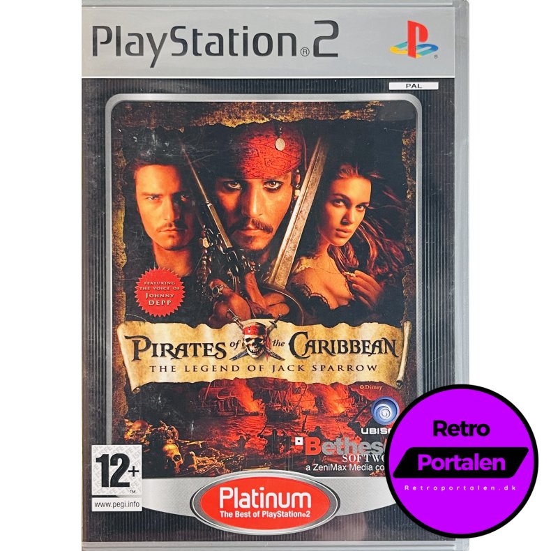 Pirates Of The Caribbean - The Legend Of Jack Sparrow (Platinum) (PS2)