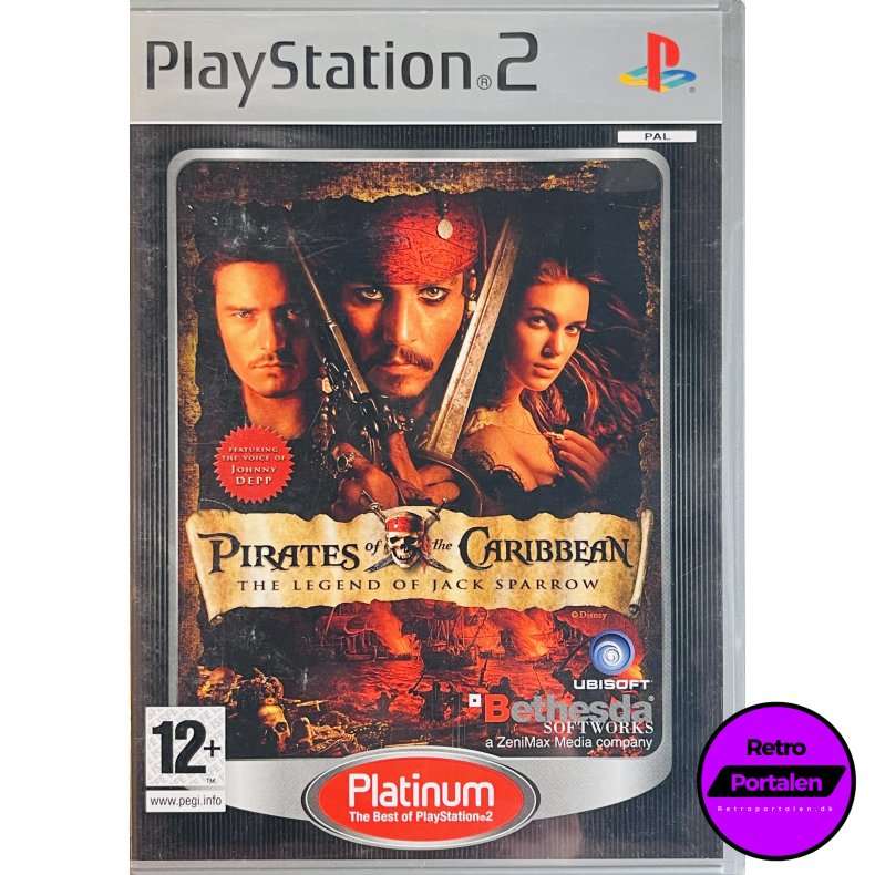 Pirates Of The Caribbean - The Legend Of Jack Sparrow (Platinum) (PS2)
