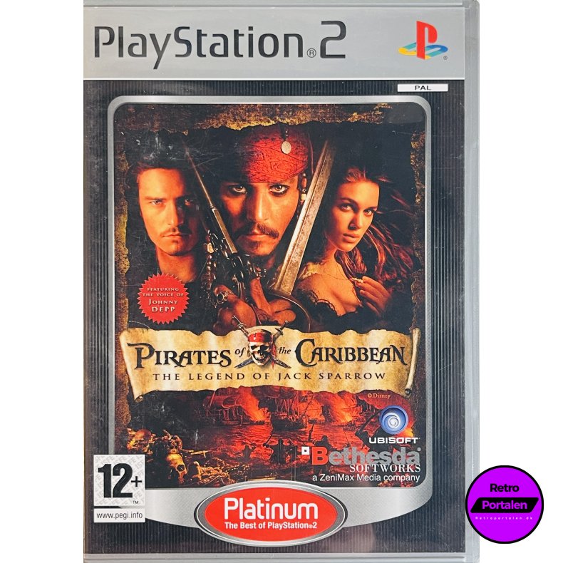 Pirates Of The Caribbean - The Legend Of Jack Sparrow (Platinum) (PS2)