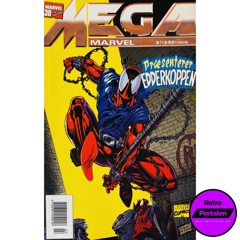 Mega Marvel Nr. 7: Edderkoppen 1997 (Dansk) (Marvel) (Tegneserie)
