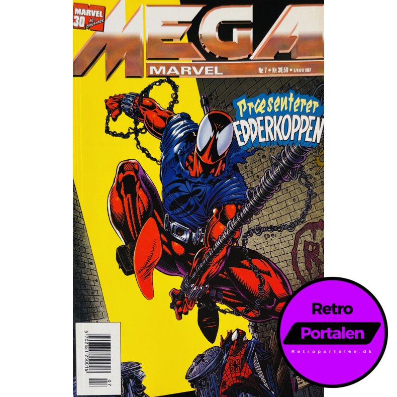 Mega Marvel Nr. 7: Edderkoppen 1997 (Dansk) (Marvel) (Tegneserie)