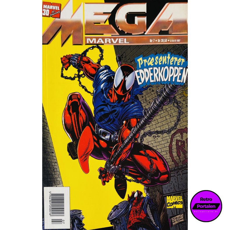 Mega Marvel Nr. 7: Edderkoppen 1997 (Dansk) (Marvel) (Tegneserie)