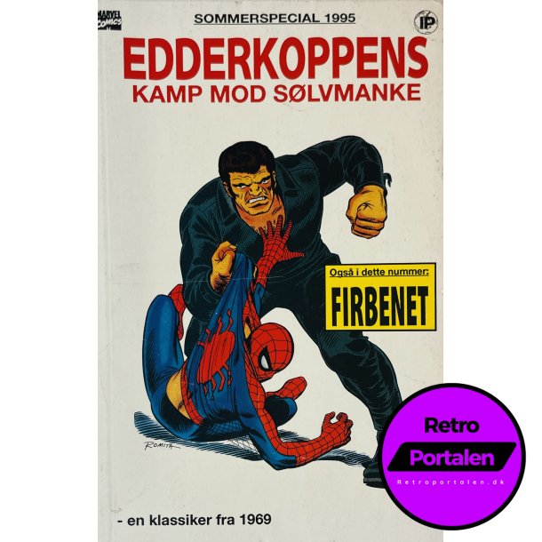 Edderkoppens Kamp Mod Slvmanke 1995 (Dansk) (Marvel) (Tegneserie)