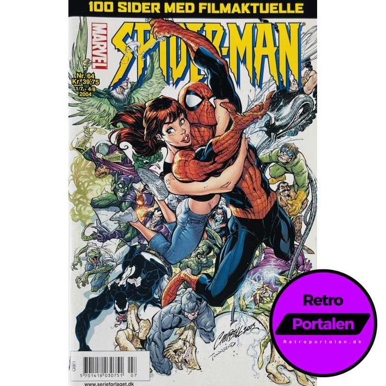Spider-Man 2004 Nr. 64 (Dansk) (Marvel) (Tegneserie)