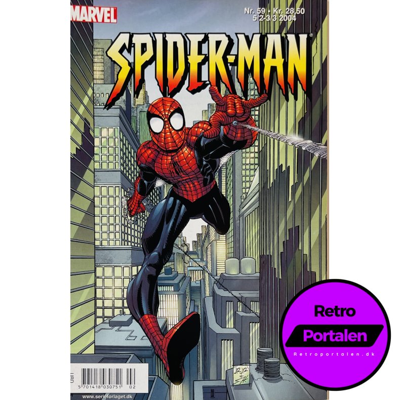Spider-Man 2004 Nr. 59 (Dansk) (Marvel) (Tegneserie)