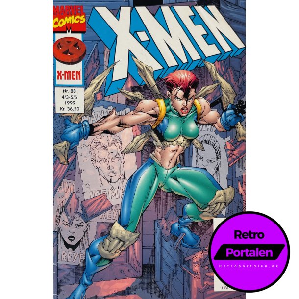 X-Men 1999 Nr. 88 (Dansk) (Marvel) (Tegneserie)