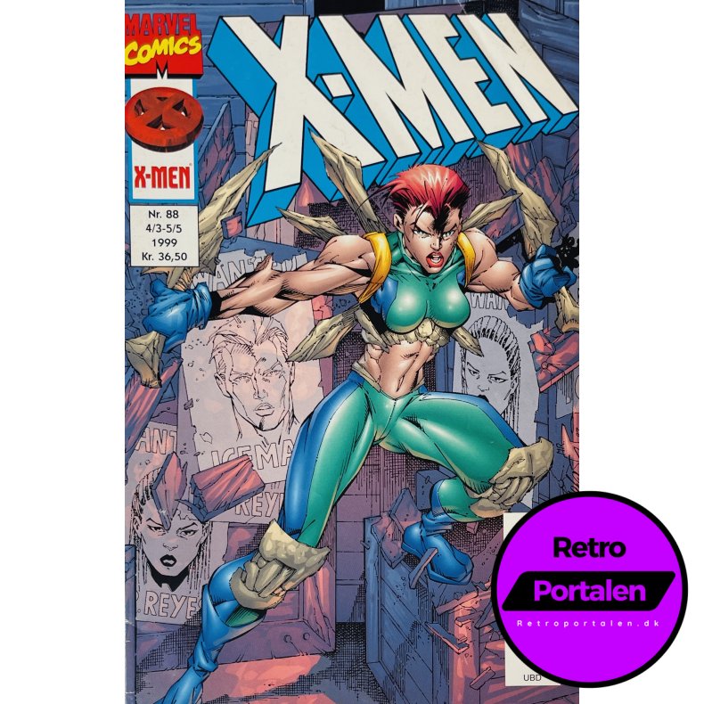 X-Men 1999 Nr. 88 (Dansk) (Marvel) (Tegneserie)
