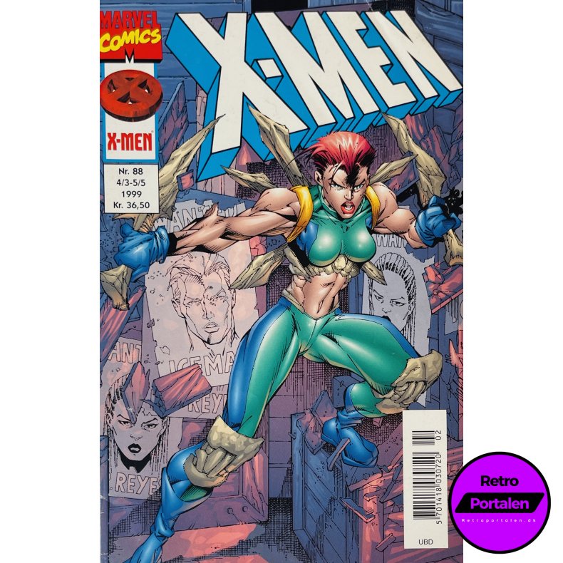X-Men 1999 Nr. 88 (Dansk) (Marvel) (Tegneserie)