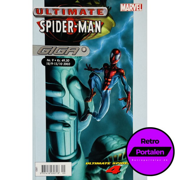 Giga 9: Ultimate Spider-Man Nr. 4 (Dansk) (Marvel) (Tegneserie)