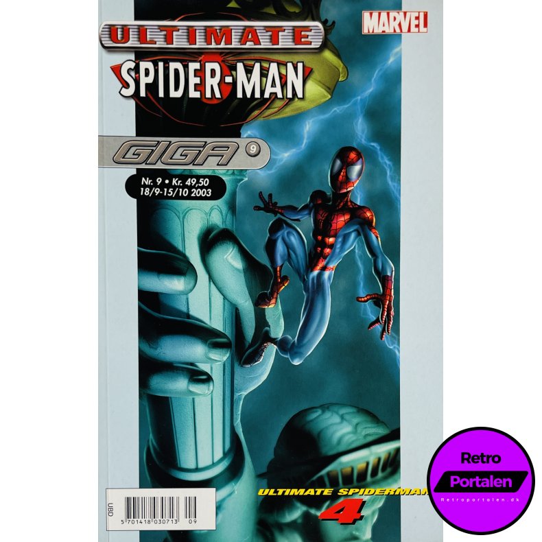 Giga 9: Ultimate Spider-Man Nr. 4 (Dansk) (Marvel) (Tegneserie)