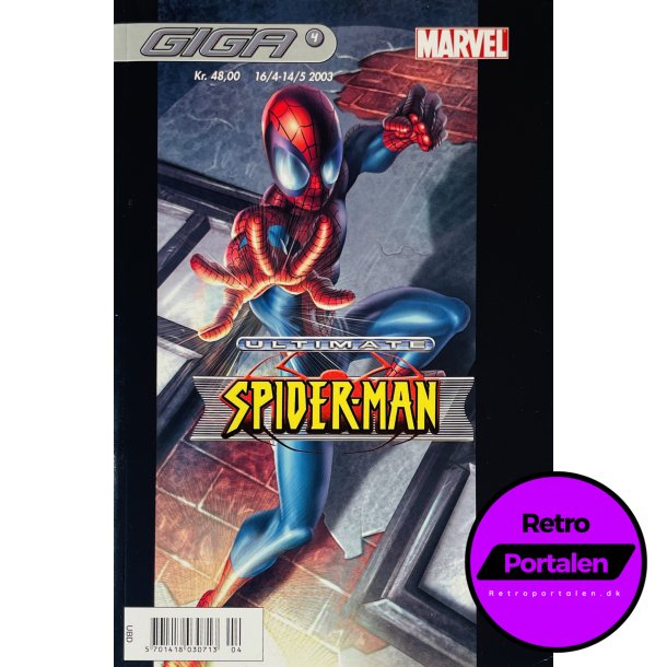 Giga 4: Ultimate Spider-Man 2003 (Dansk) (Marvel) (Tegneserie)