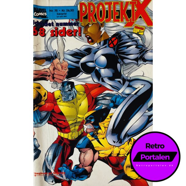 Projekt X 1997 Nr. 75 (Dansk) (Marvel) (Tegneserie)