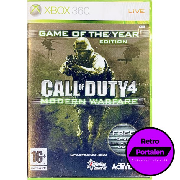 Call Of Duty 4 Modern Warfare (Xbox 360)