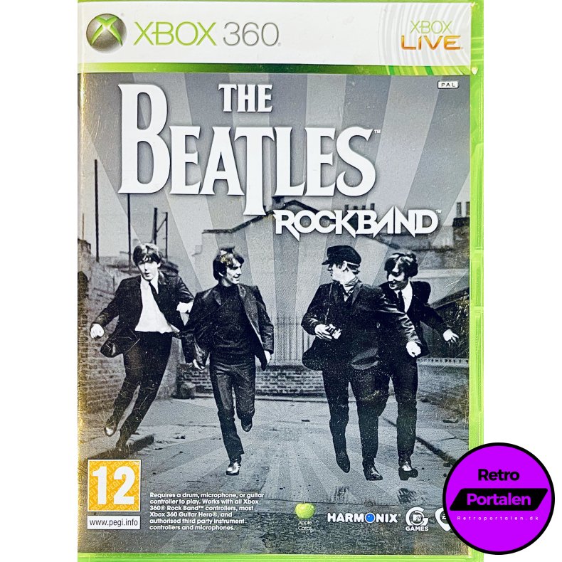 The Beatles (Rockband) (Kr�ver Rockband Trommer, Mikrofon, Guitar)� (Xbox 360)