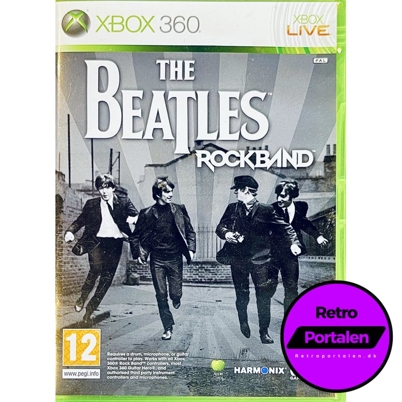 The Beatles (Rockband) (Kr�ver Rockband Trommer, Mikrofon, Guitar)� (Xbox 360)
