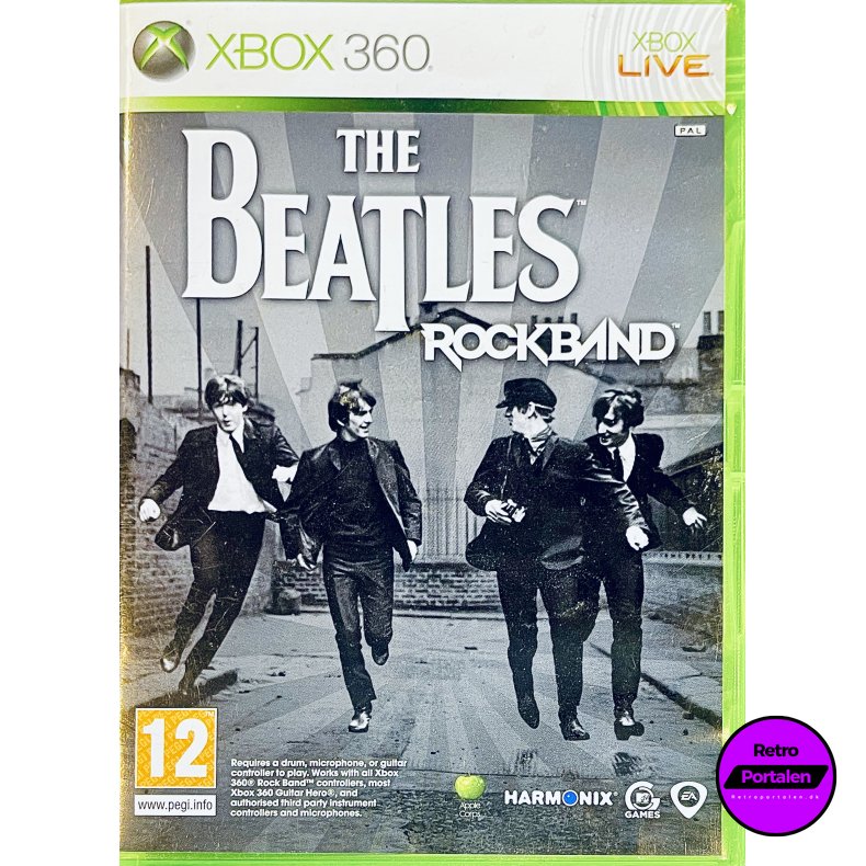 The Beatles (Rockband) (Kr�ver Rockband Trommer, Mikrofon, Guitar)� (Xbox 360)