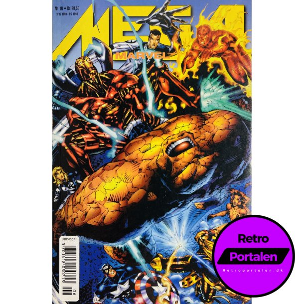 Mega-Marvel Nr. 16: Marvelhelte 1998-1999 (Dansk) (Marvel)