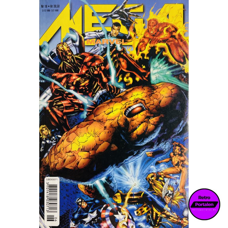 Mega-Marvel Nr. 16: Marvelhelte 1998-1999 (Dansk) (Marvel)