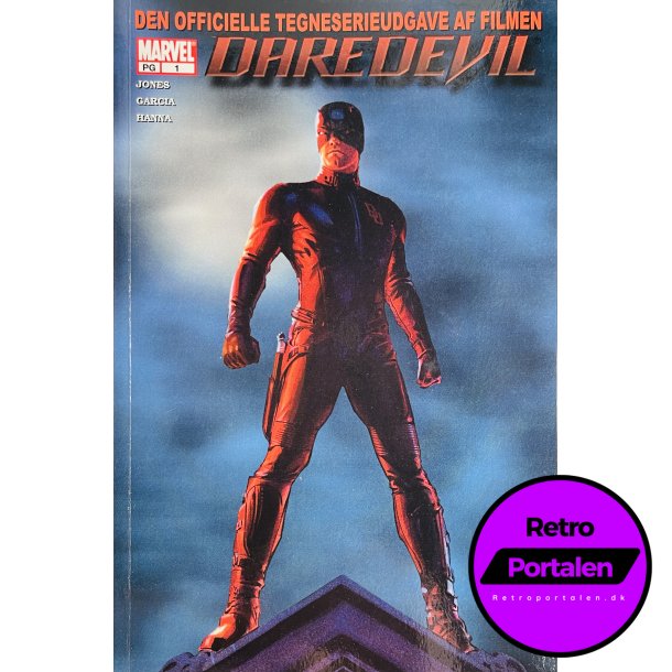 Daredevil 2003 (Den Officielle Tegneserieudgave Af Filmen) (Dansk) (Marvel)