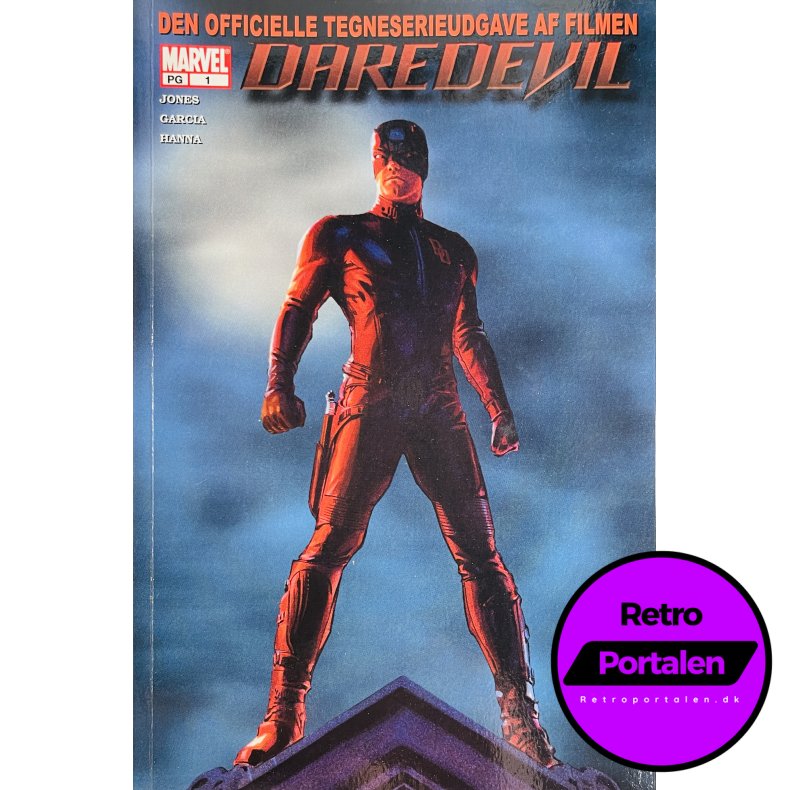 Daredevil 2003 (Den Officielle Tegneserieudgave Af Filmen) (Dansk) (Marvel)