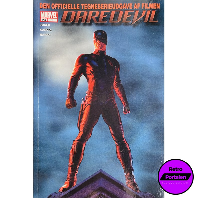 Daredevil 2003 (Den Officielle Tegneserieudgave Af Filmen) (Dansk) (Marvel)